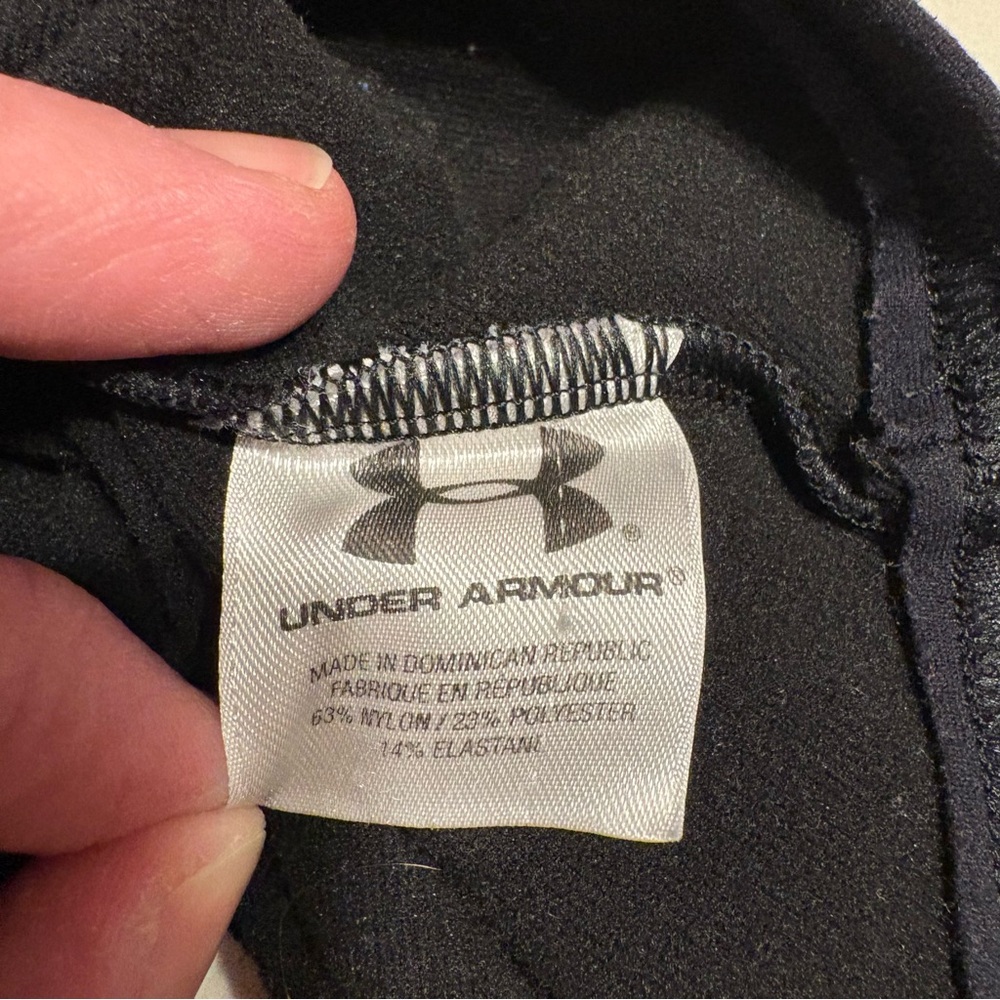 Under Armour Black Compression Mock Neck Long Sleeve - Picture 5 of 8